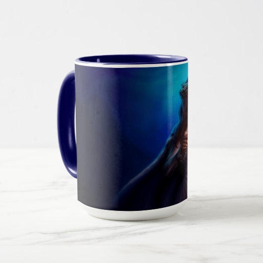 Mug Boue de nuit solstice (Devant gauche)