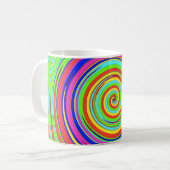 Mug Boue de perruque de la jambe spirale (Devant gauche)