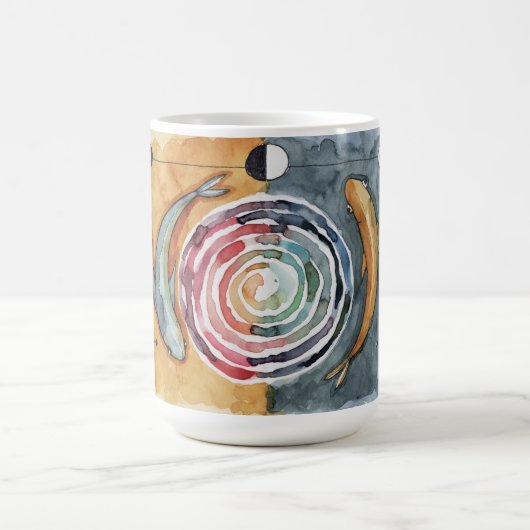 Mug Boue de poisson spirale (Centre)