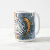 Mug Boue de poisson spirale (Devant droit)