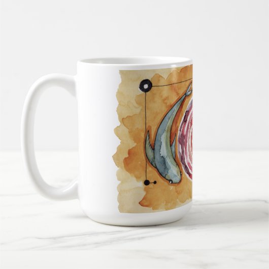 Mug Boue de poisson spirale (Gauche)