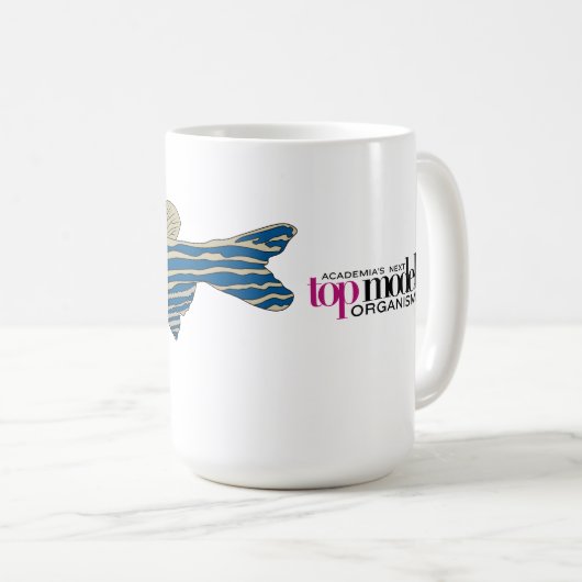 Mug Boue de poisson-Zebrafish (Devant droit)