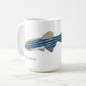 Mug Boue de poisson-Zebrafish (Devant gauche)