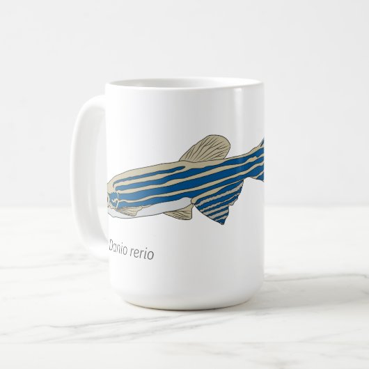 Mug Boue de poisson-Zebrafish (Devant gauche)