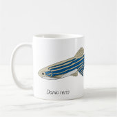 Mug Boue de poisson-Zebrafish (Gauche)