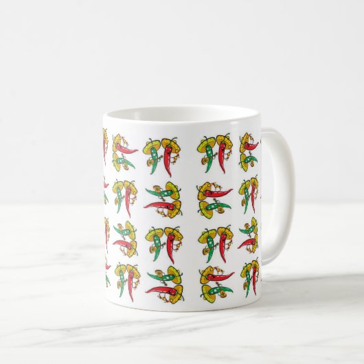 Mug Boue de poivrons chauds (Devant droit)