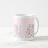 Mug Boue de porte de croustillant rose (Devant droit)