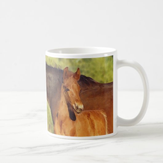 Mug Boue de poulain de châtaignes (Droite)