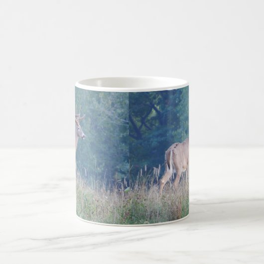 Mug Boue de profil Whitetail Buck (Centre)