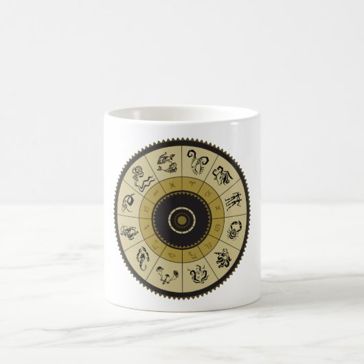Mug Boue de roue Horoscope (Centre)
