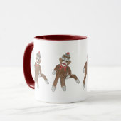 Mug Boue de singe de soie (Devant gauche)