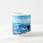 Mug Boue de ski de descente (Centre)