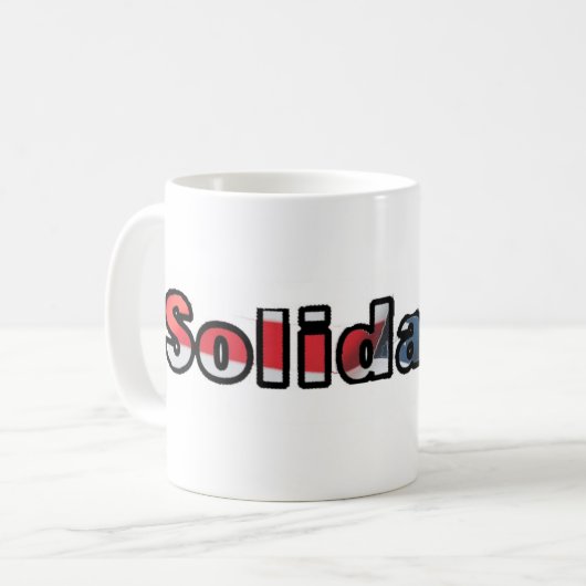Mug Boue de solidarité (Devant gauche)