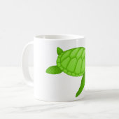 Mug Boue de tortue verte (Devant gauche)
