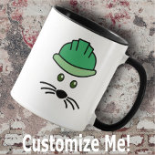 Mug Boue de travail personnalisable pour la constructi