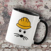 Mug Boue de travail personnalisable pour la constructi