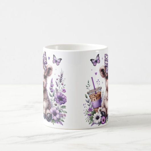 Mug Boue de vache pourpre Highland (Centre)