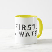 Mug Boue d'eau au citron (Devant droit)