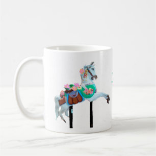 MUG "BOUE DÉCORATIVE DE CHEVAL CAROUSEL" BOUE DE CAFÉ