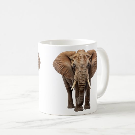 Mug Boue d'éléphant (Devant droit)