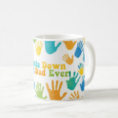 Mug Boue d'empreinte cardiaque (Devant droit)