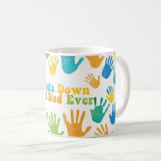 Mug Boue d'empreinte cardiaque (Devant droit)