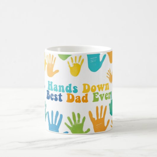 Mug Boue d'empreinte cardiaque (Centre)