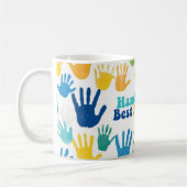 Mug Boue d'empreinte cardiaque (Gauche)