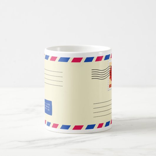Mug Boue d'enveloppe de courrier (Centre)