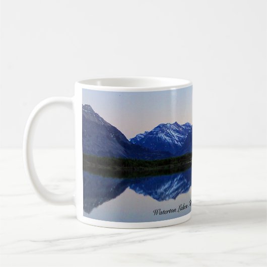 Mug Boue des lacs Waterton (Gauche)