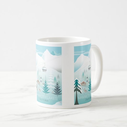 Mug Boue des Mammoth Lakes (Devant droit)