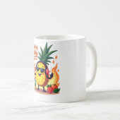 Mug Boue d'été à ananas juteux tropical (Devant droit)