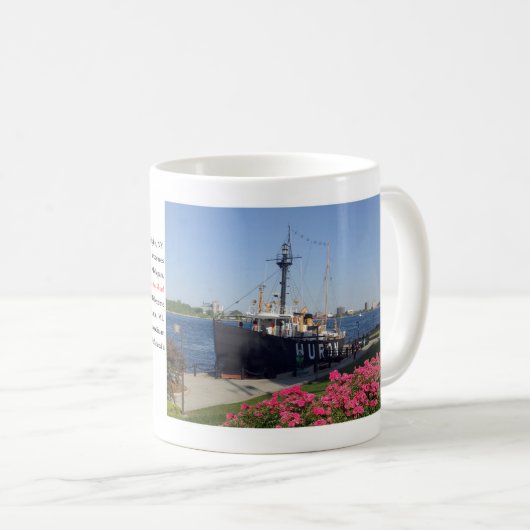 Mug Boue d'été du Huron Lightship (Devant droit)