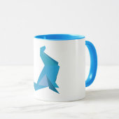 Mug Boue d'été Origami Seal (Devant droit)