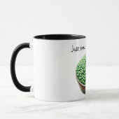 Mug Boue d'Humour aux pois verts (Gauche)