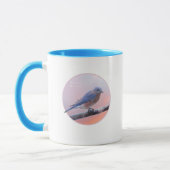 Mug Boue d'oiseau bleu de l'Est (Gauche)