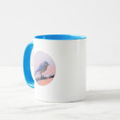 Mug Boue d'oiseau bleu de l'Est (Devant gauche)