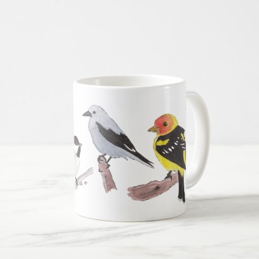 Mug Boue d'oiseaux (Devant droit)