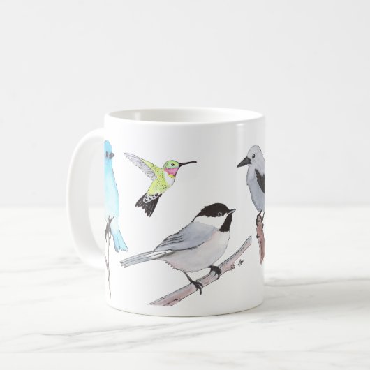 Mug Boue d'oiseaux (Devant gauche)