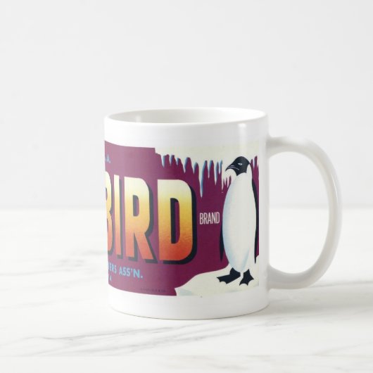Mug Boue d'oiseaux polaires (Droite)