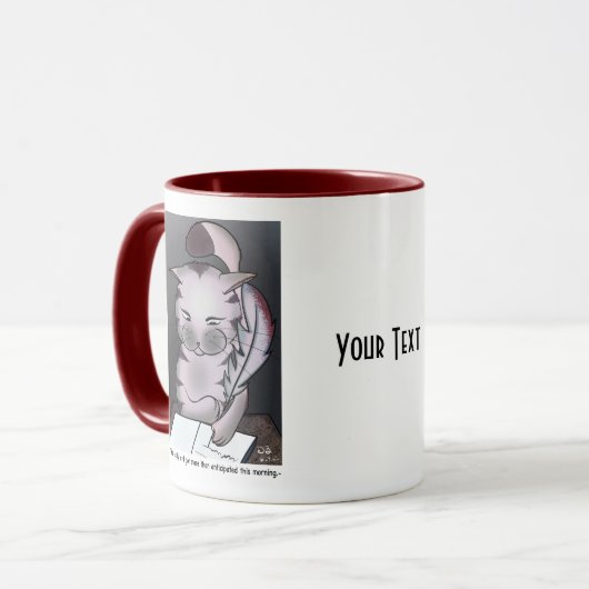 Mug Boue d'oiseaux précoce (Devant gauche)