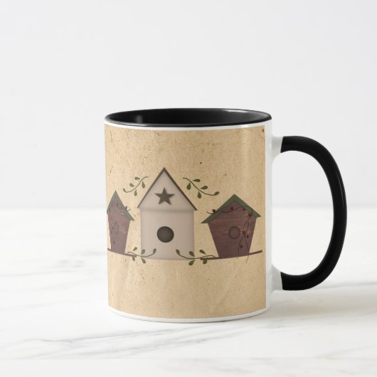 Mug Boue d'oiseaux primitive (Droite)
