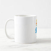 Mug Boue d'orignal Abstraite (Gauche)