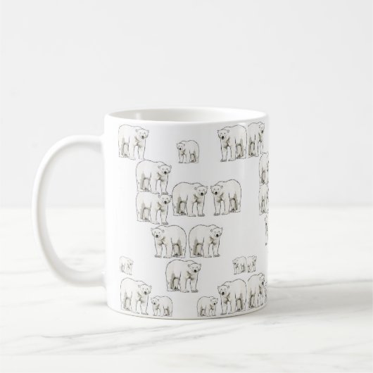 Mug Boue d'ours polaire (Gauche)