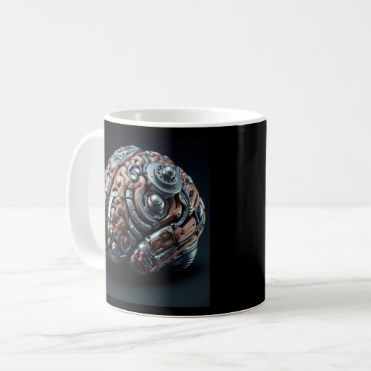 Mug Boue du cerveau en acier (Devant gauche)