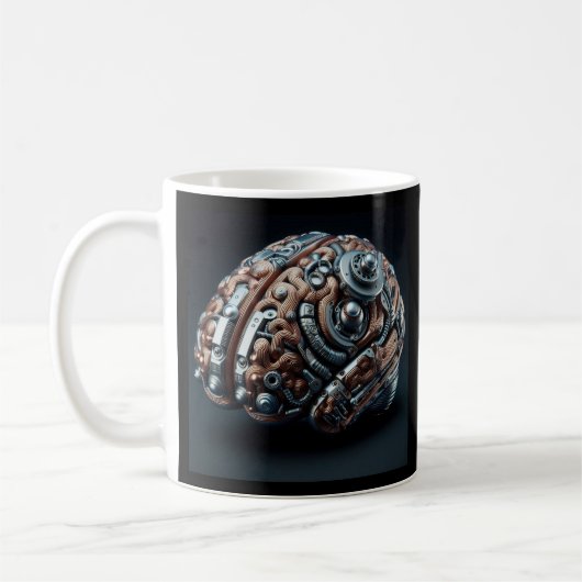 Mug Boue du cerveau en acier (Gauche)