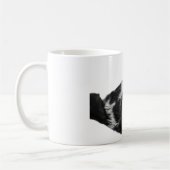 Mug Boue du matin de féline retournée (Gauche)