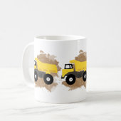 Mug Boue du véhicule de construction de camion de pomp (Devant gauche)