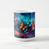 Mug Boue en céramique design papillon gras (Centre)