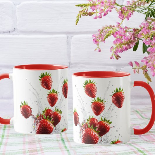 Mug Boue en céramique fraise